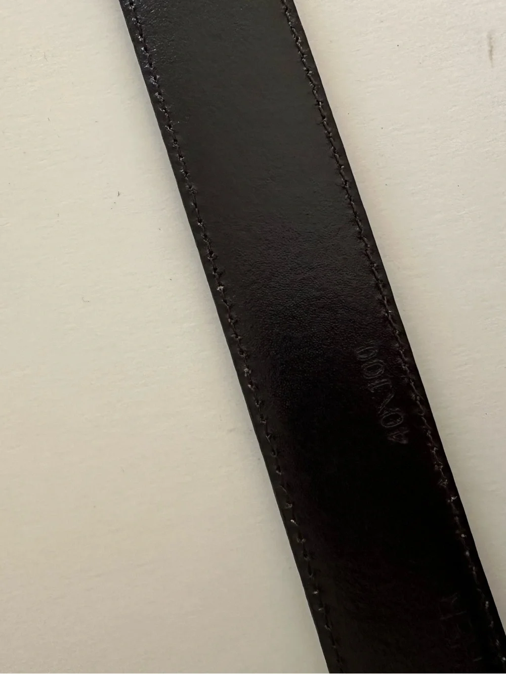 Vintage Cow Hyde Brown leather Western Belt